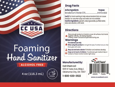 118.3 mL 4 Oz Label (4 Oz Foaming Hs Label)